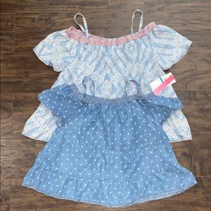 Girls Tinsey off the shoulder blouses